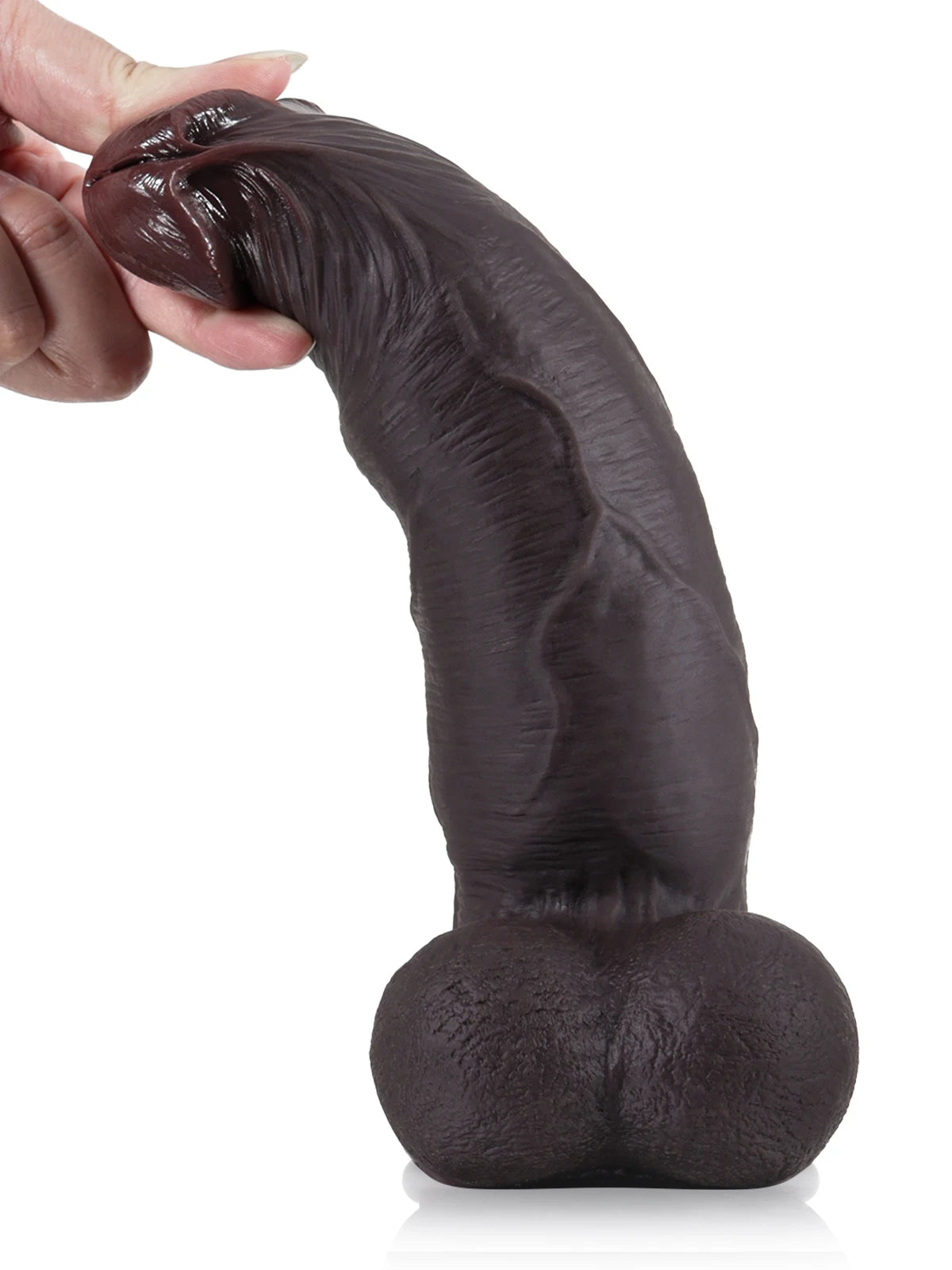 Bennett - Dildo Realistico con Pelle Scivolante e Testicoli Mobili - 23 cm