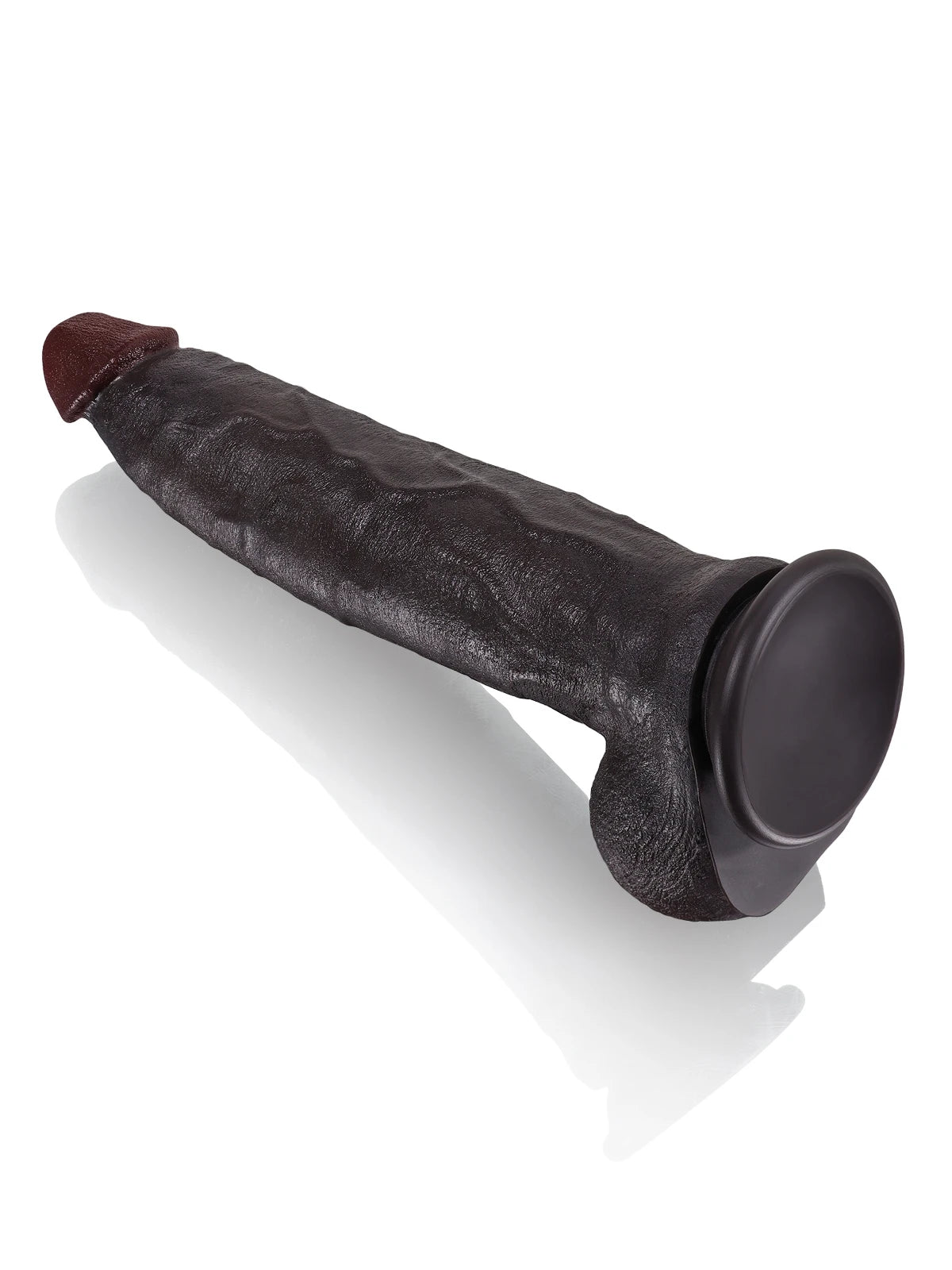 Farid - Dildo Realistico Grande e Grosso con Coda Metallica Flessibile - 30,5 cm