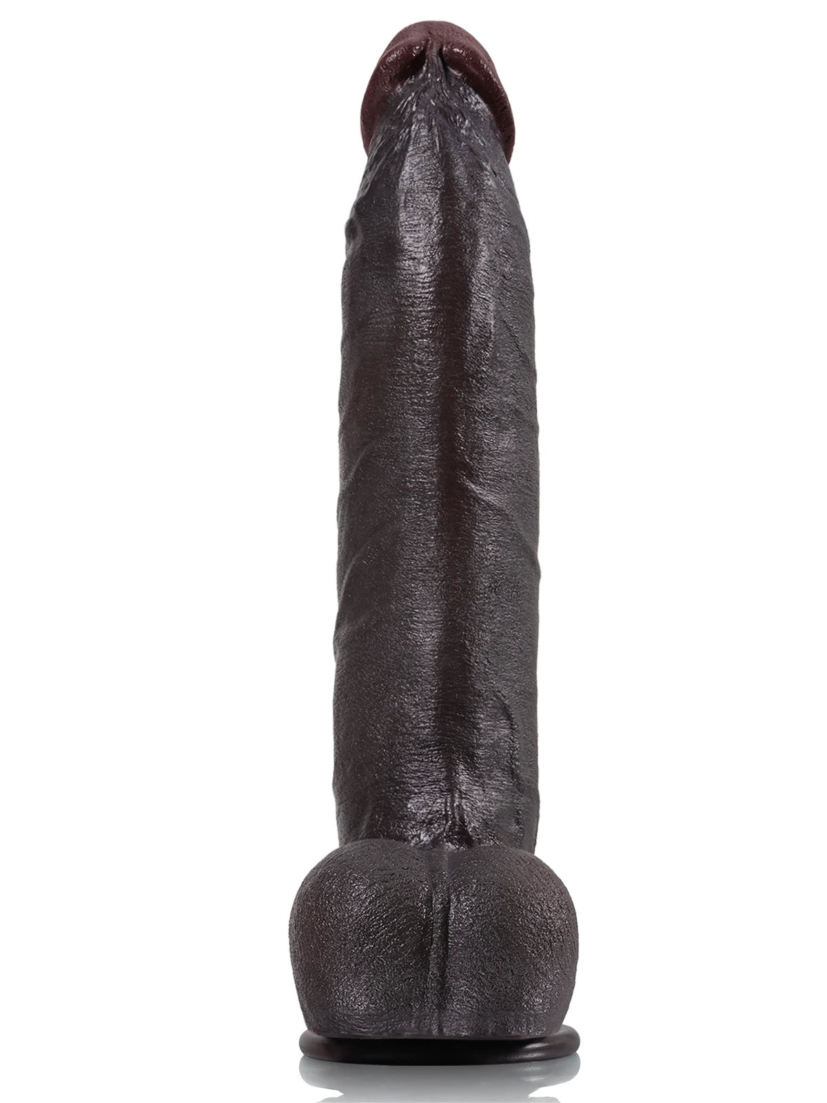 Farid - Dildo Realistico Grande e Grosso con Coda Metallica Flessibile - 30,5 cm