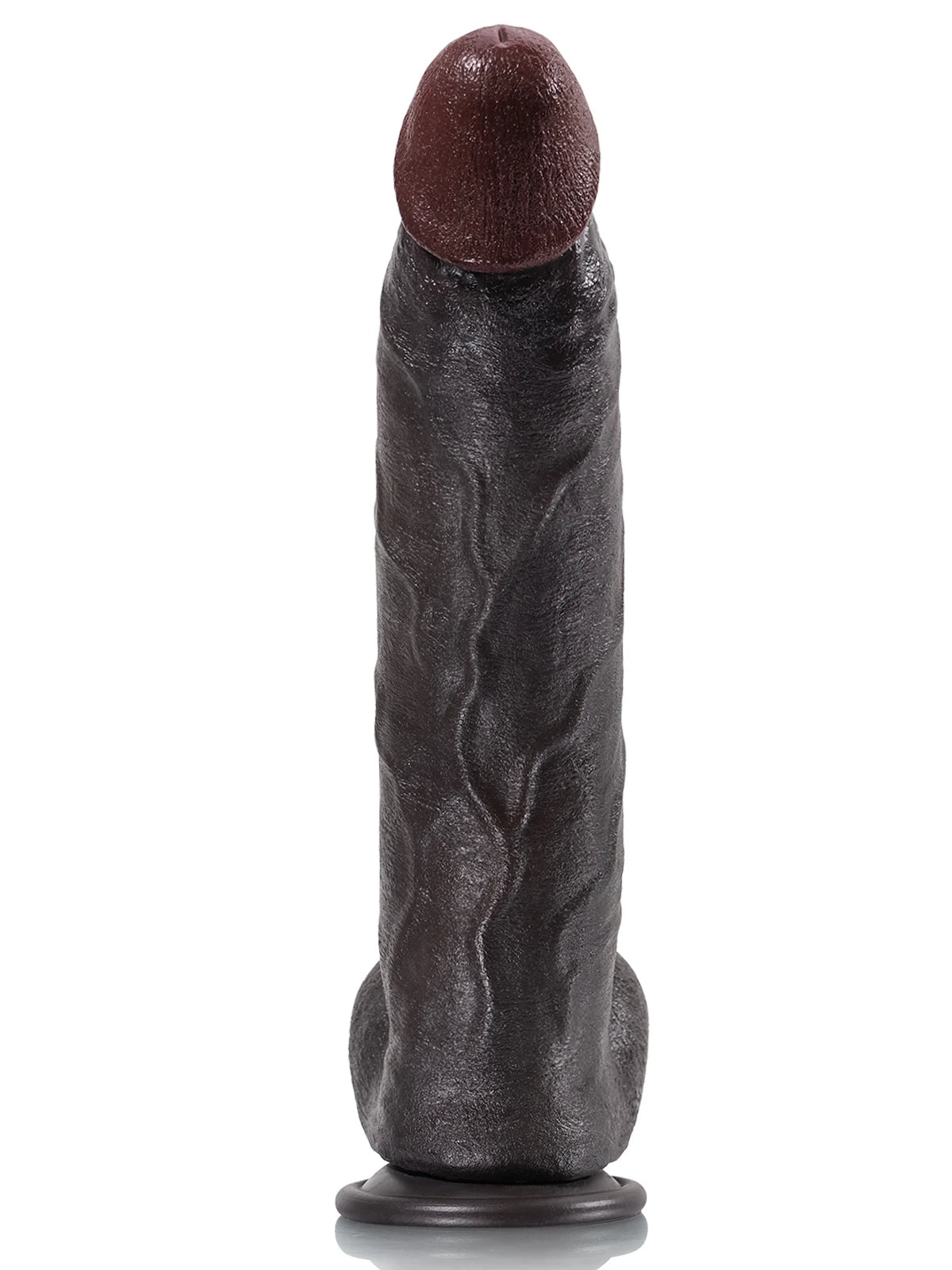 Farid - Dildo Realistico Grande e Grosso con Coda Metallica Flessibile - 30,5 cm