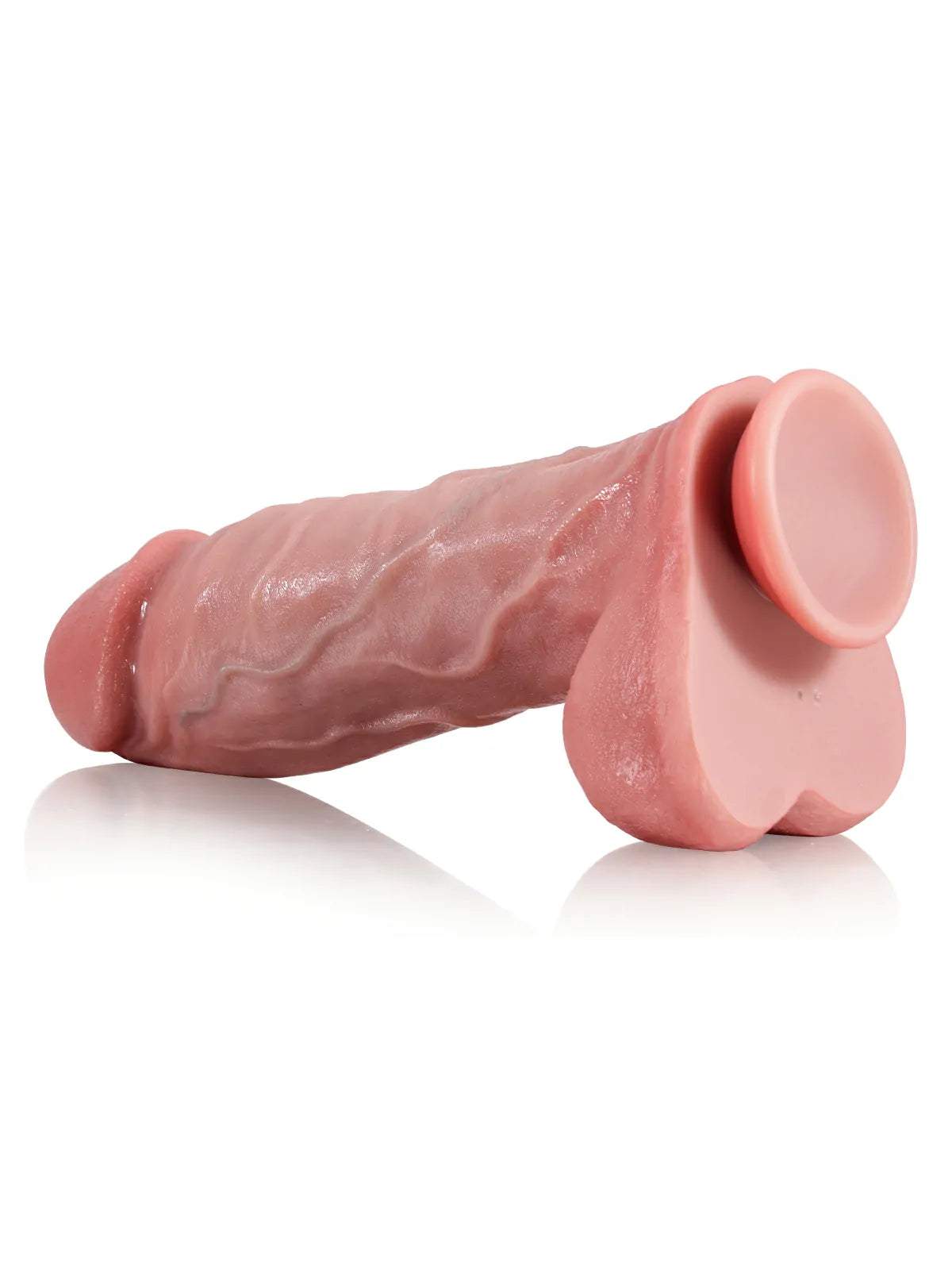 Mason - Dildo Percussivo con Vibrazione, Riscaldamento e Telecomando - 23 cm