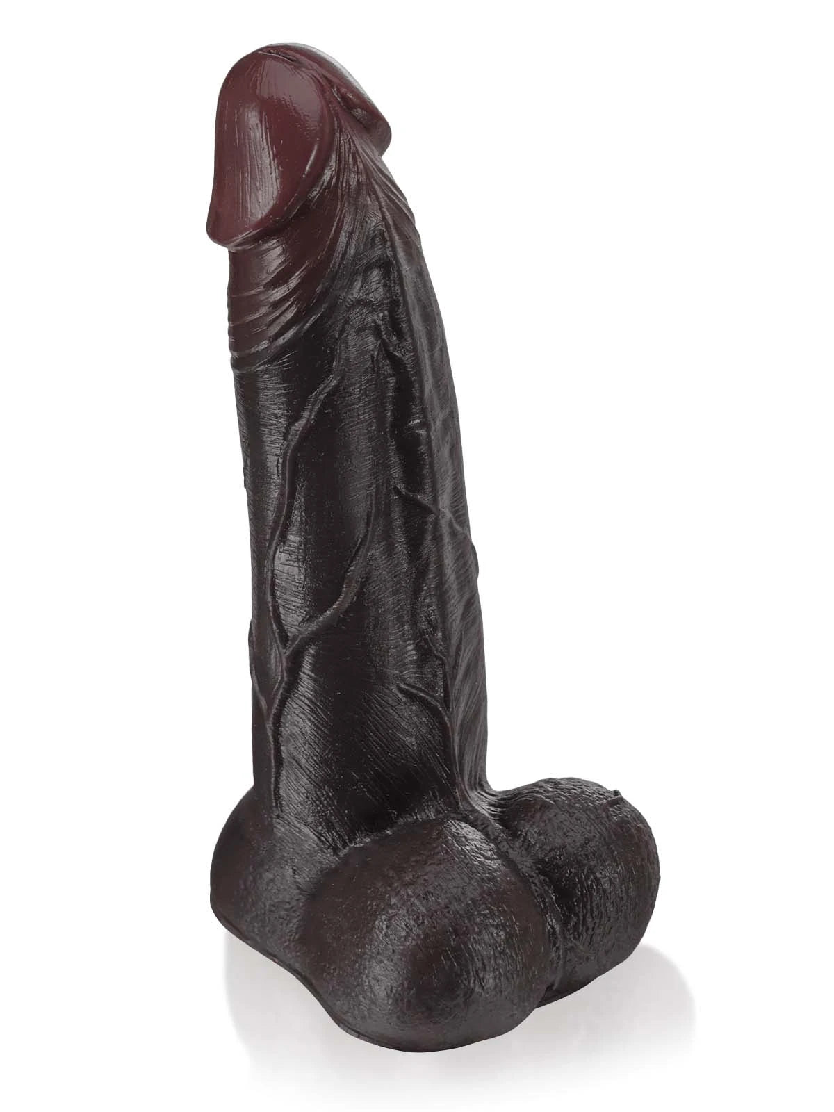 Riccardo - Dildo Vac-U-Lock Enorme con Pelle Scivolante e Testicoli Mobili - 27,5 cm