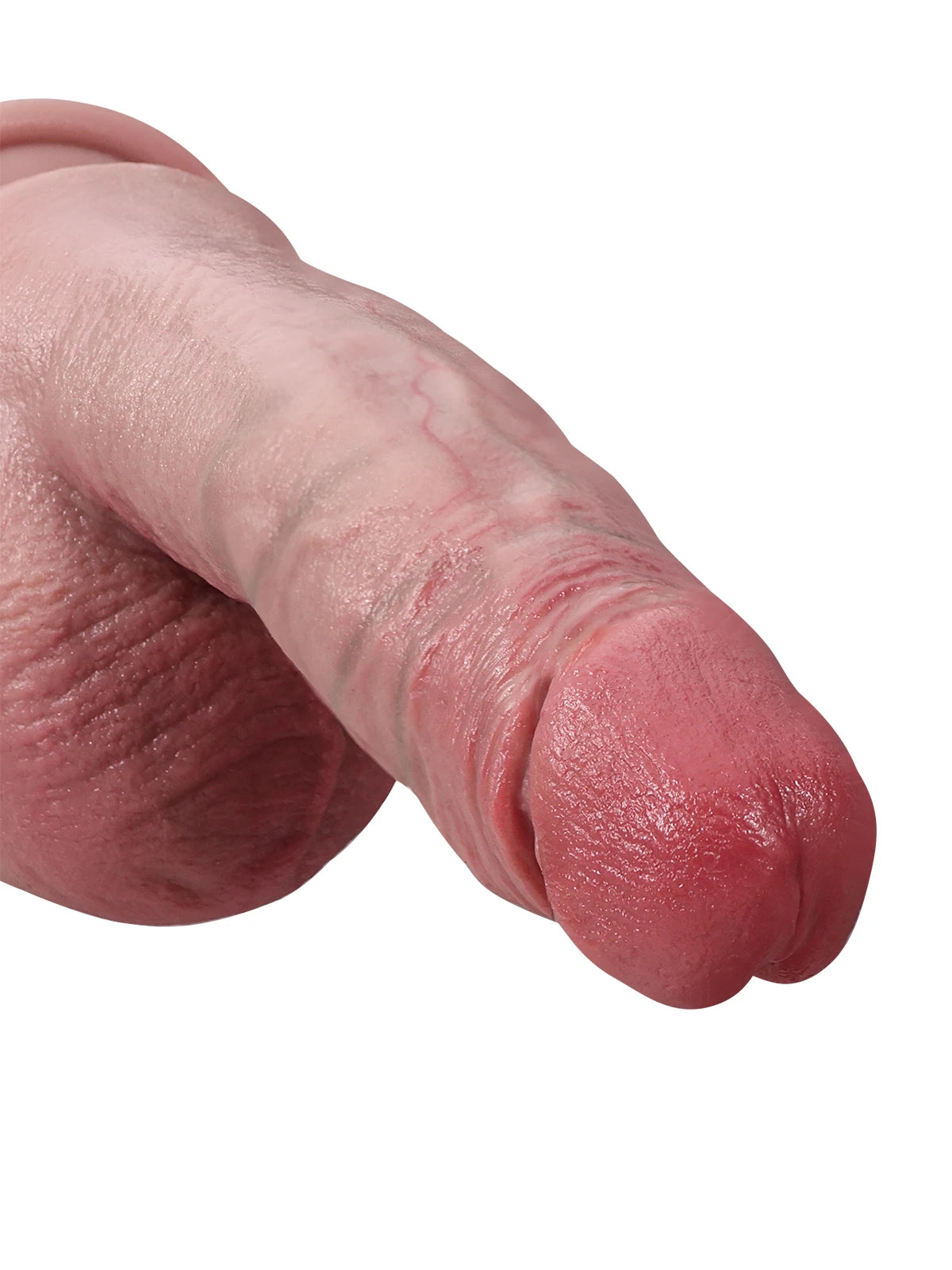 Reece - Dildo Realistico Curvo e Grosso per Punto G - 19,3 cm