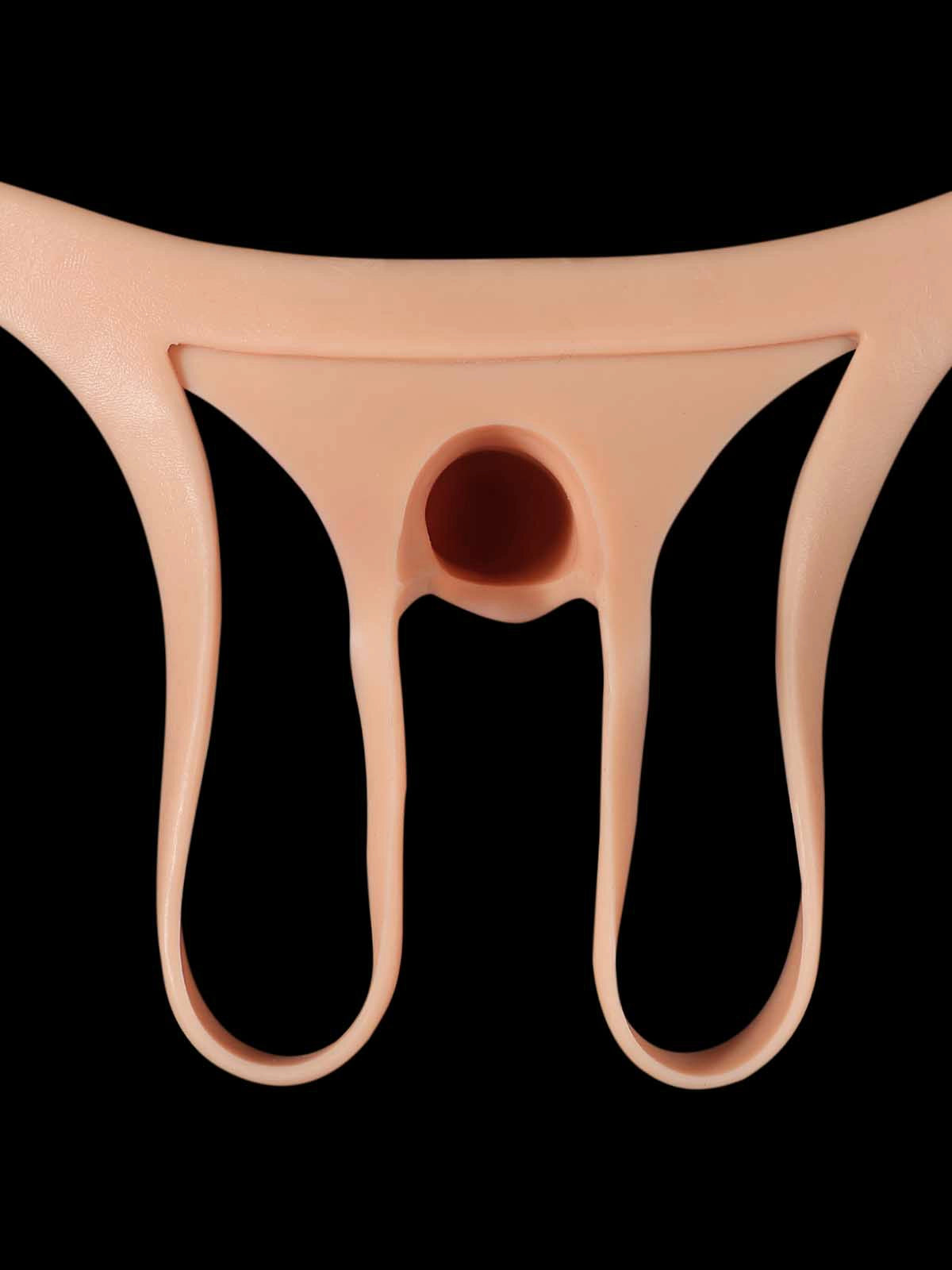 Seraphine - Strap-On Cavo per Estensione e Supporto ED, Versione Morbida o Rigida - 21 cm