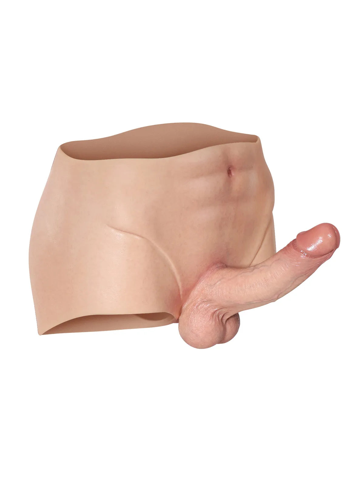 Beck - Mutandine Strap-On in Silicone con Dildo Realistico - 18,5 cm