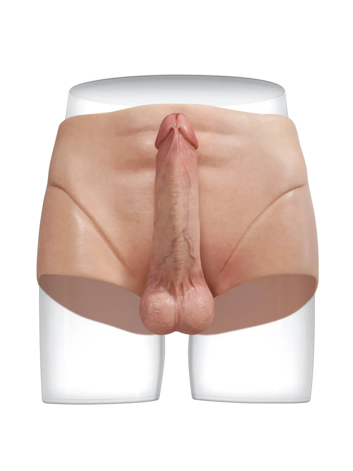 Beck - Mutandine Strap-On in Silicone con Dildo Realistico - 18,5 cm