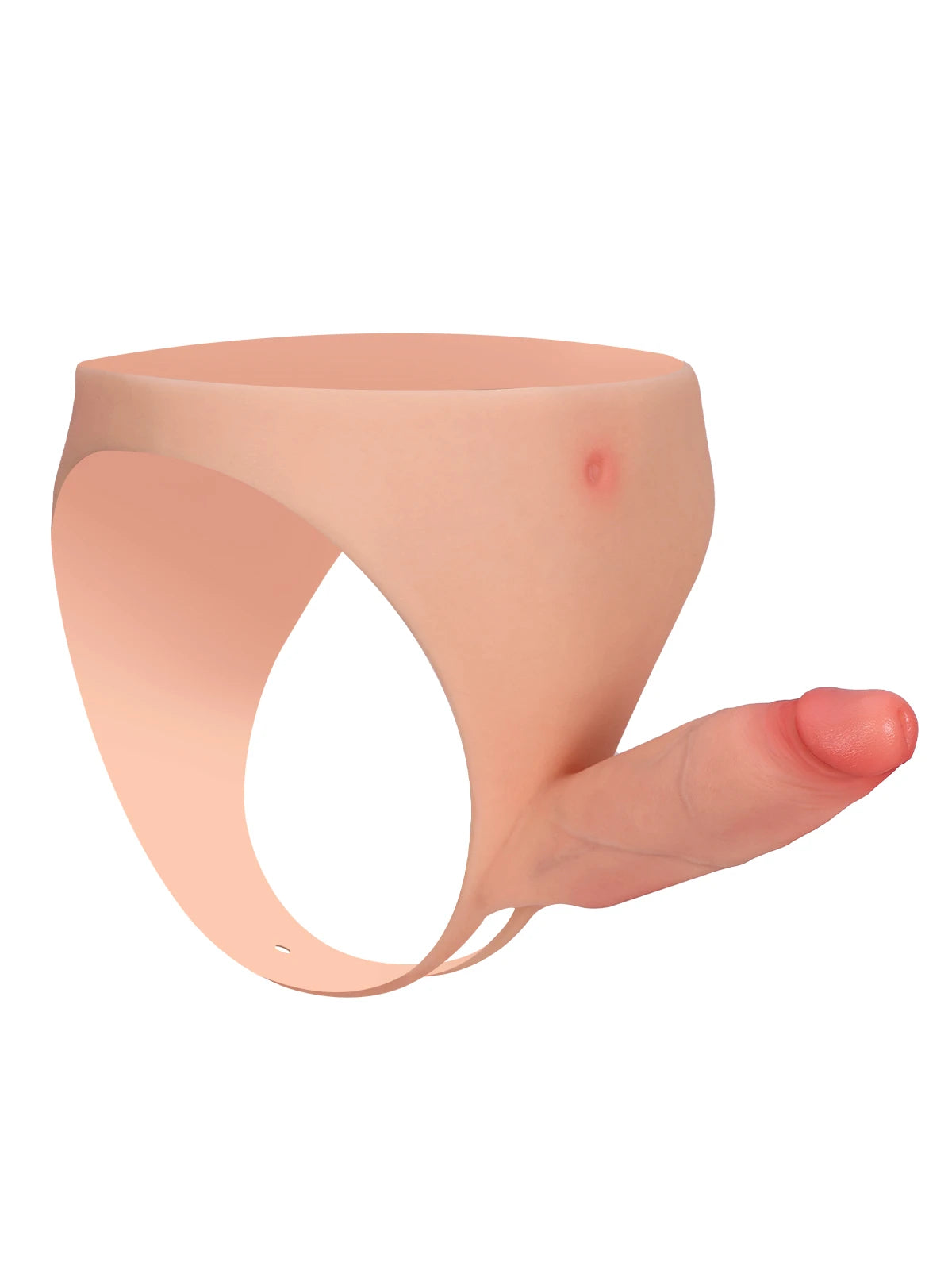 Casey - Strap-On Cavo, Indossabile e Confortevole, in Silicone Premium - 15,2 cm