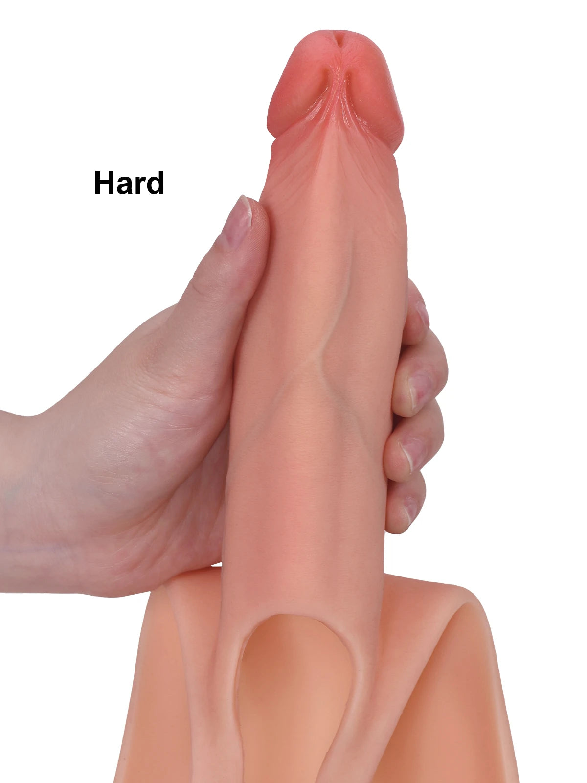 Casey - Strap-On Cavo, Indossabile e Confortevole, in Silicone Premium - 15,2 cm
