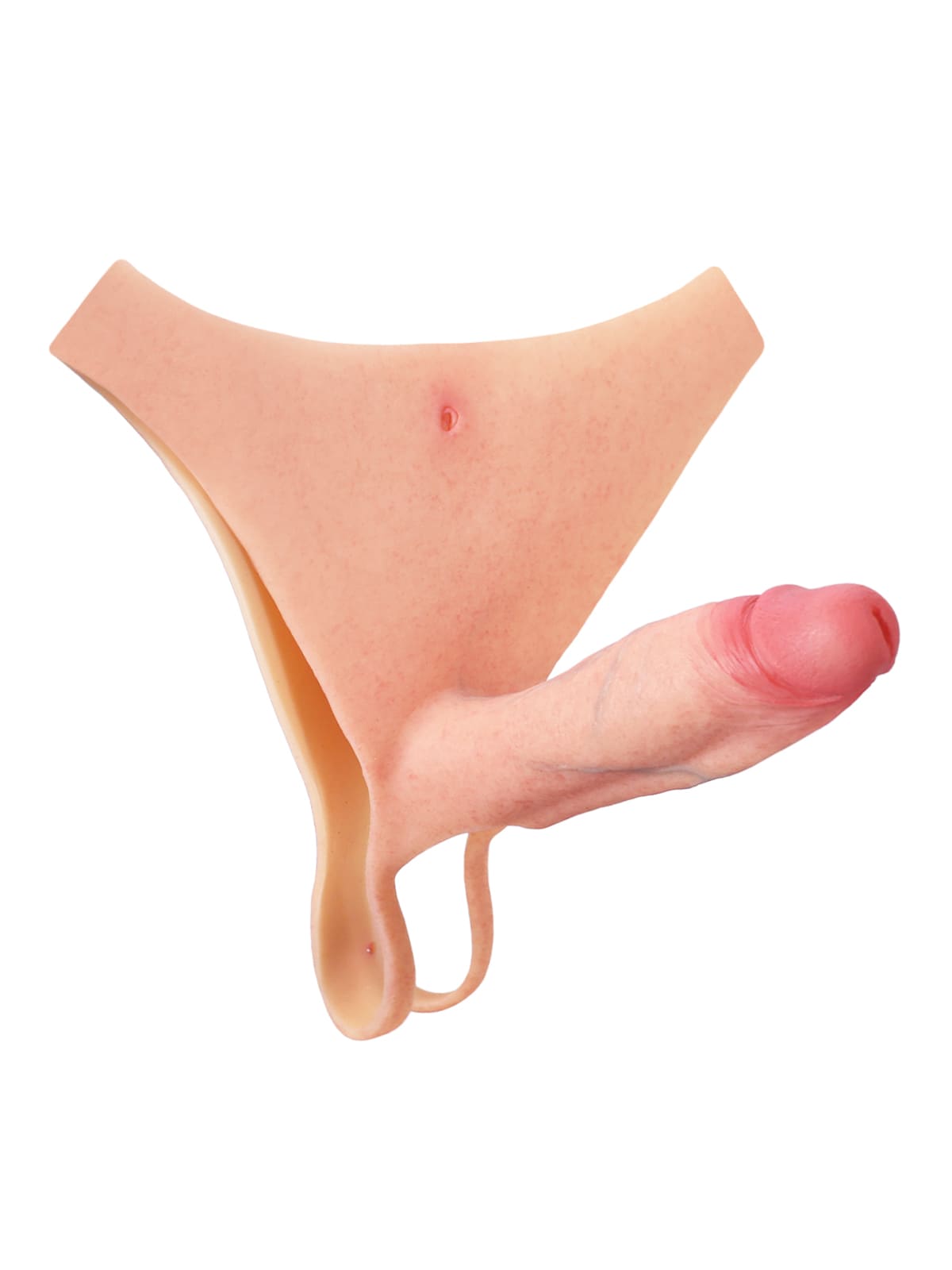 Daenerys - Dildo Indossabile Cavo con Estensione Pene e Manicotto per Disfunzione Erettile - 20 cm
