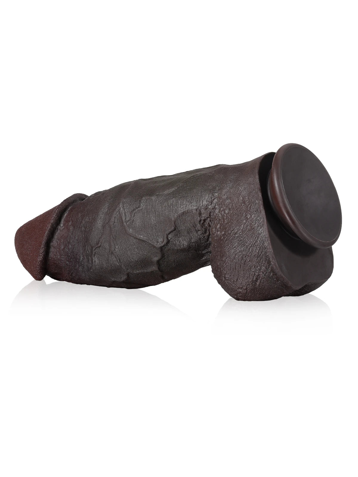 Diego - Dildo Nero Enorme e Grosso Realistico - 28 cm