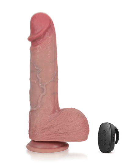 Ivan - Dildo vibrante riscaldato con cresta dorsale · 3+3+3 modalità - 25 cm