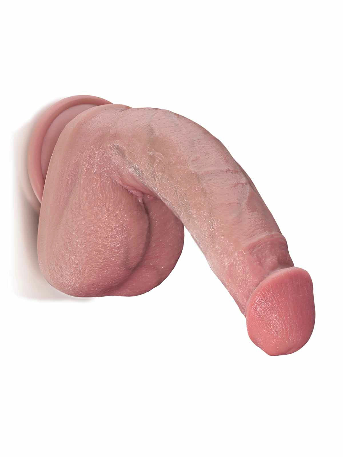 Jamie - Dildo realistico flessibile a doppia densità con anima metallica - 20,8 cm