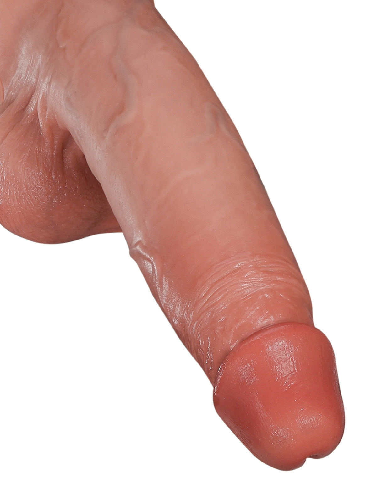 Mauro - Dildo realistico flessibile con pelle scorrevole e testicoli mobili - 22 cm