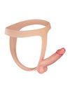 Nathan - Strap-On in Silicone con Dildo Stabile - 15 cm