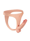 Nick - Dildo Strap-On Leggero e Portatile in Silicone con Cintura Sottile - 16 cm