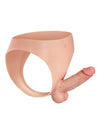 Owen - Strap-On Portatile in Silicone con Nucleo Fisso - 15,5 cm