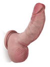 Reece - Dildo Realistico Curvo e Grosso per Punto G - 19,3 cm