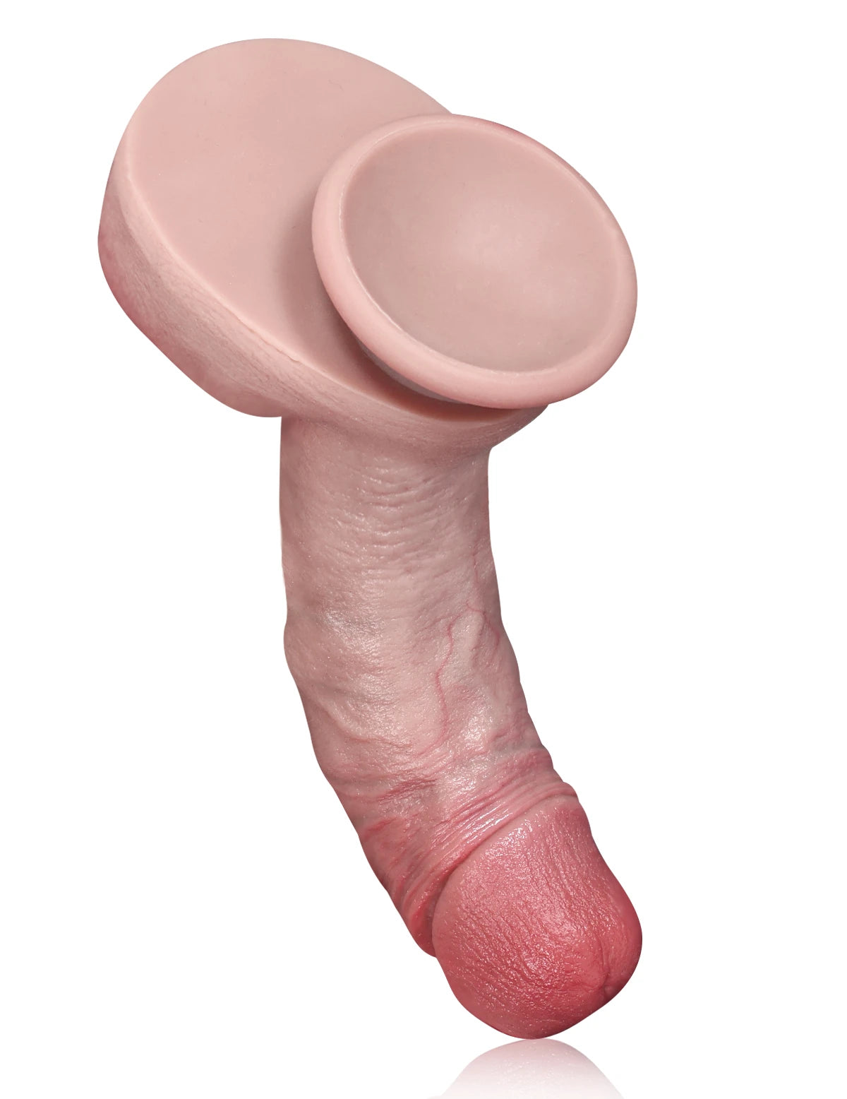 Reece - Dildo Realistico Curvo e Grosso per Punto G - 19,3 cm