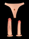 Thalyn - Strap-On con Falli Intercambiabili M e L - 19,8 e 21,6 cm