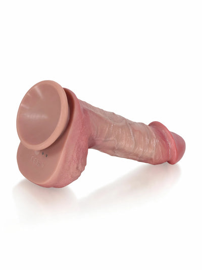 Victor - Dildo vibrante riscaldato sincronizzabile · 3+3+3 modalità - 22,4 cm
