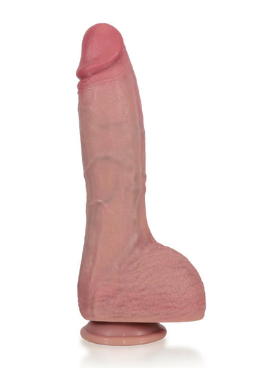 Vincent - Dildo vibrante riscaldato corpo progressivo · 3+3+3 modalità - 28 cm