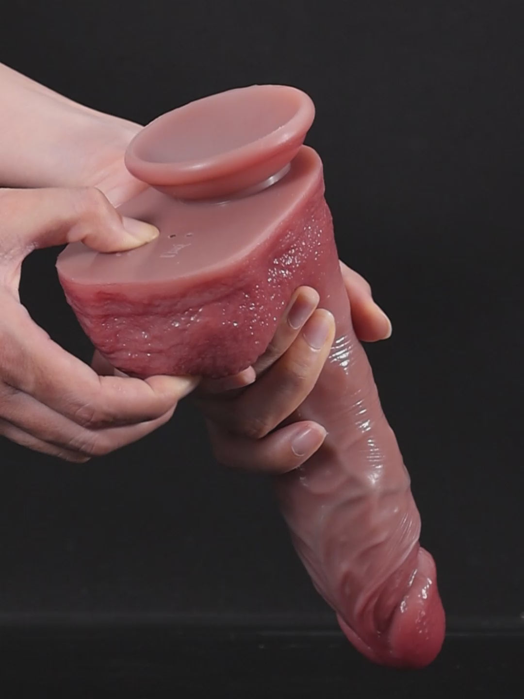Michele - Dildo spingente e vibrante potente effetto pelle reale - 20,5 cm